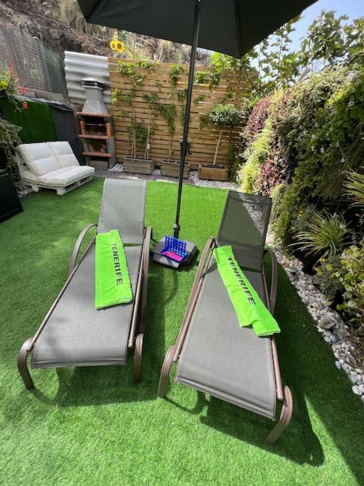 Relaxing Garden Los Cristianos Con Jacuzzi Y Barbacoa Arona  Zewnętrze zdjęcie