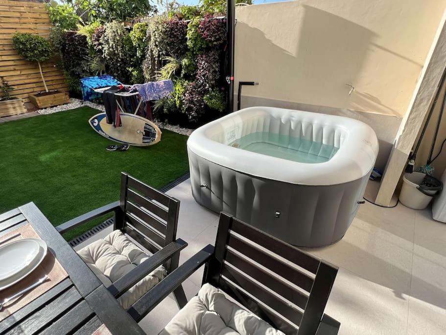 Relaxing Garden Los Cristianos Con Jacuzzi Y Barbacoa Arona  Zewnętrze zdjęcie